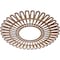 Ekena Millwork Cornelius Wood Fretwork Pierced Ceiling Medallion, Walnut, 28"OD x 10 3/8"ID x 1/4"T CMWP28X0250CRWA - alternate 2
